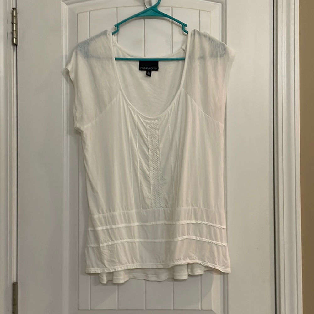 Cynthia Rowley White top medium